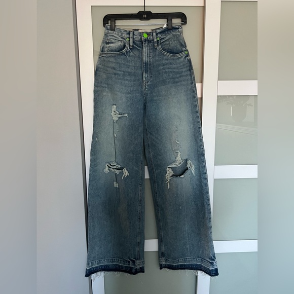 Hudson jeans Zoe, high rise, wide leg, size 26